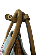 Patch Denim Tote Bag