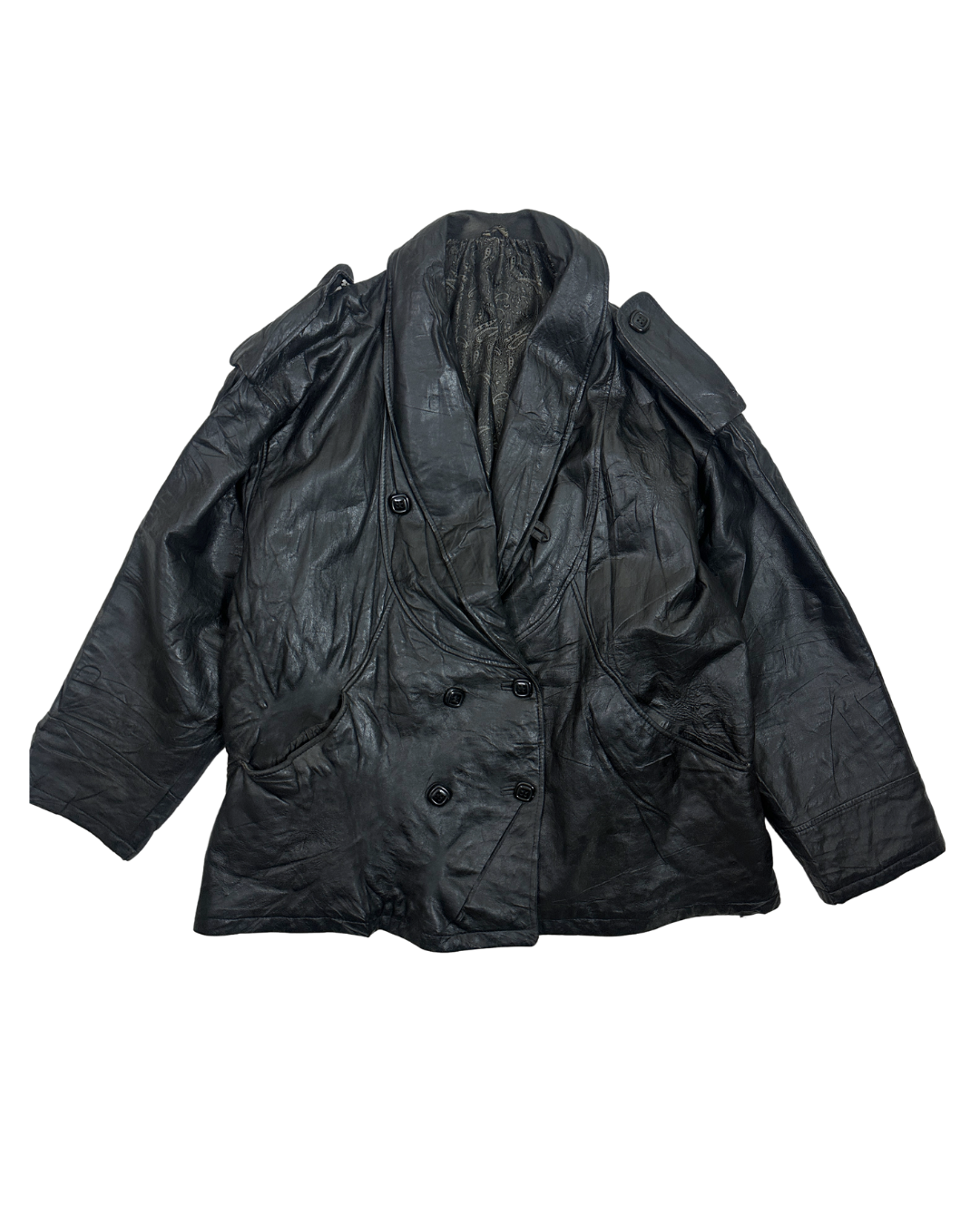Vintage Papini Genuine Leather Jacket XL