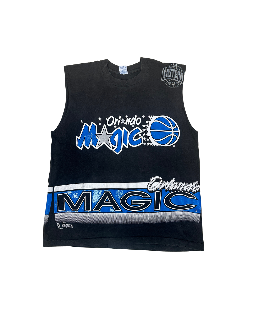 Vintage NBA Orlando Magic Sleeveless Graphic T-shirt - Large