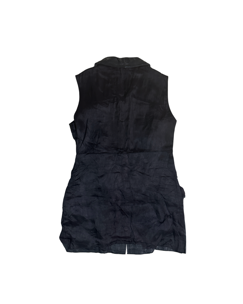 The Jazzy Genuine Leather  Women's Vest - Small
