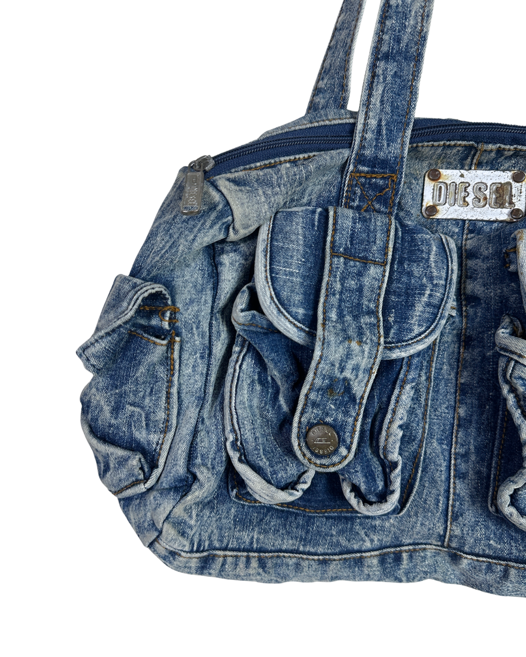 Vintage Y2K Diesel Denim Shoulder Bag
