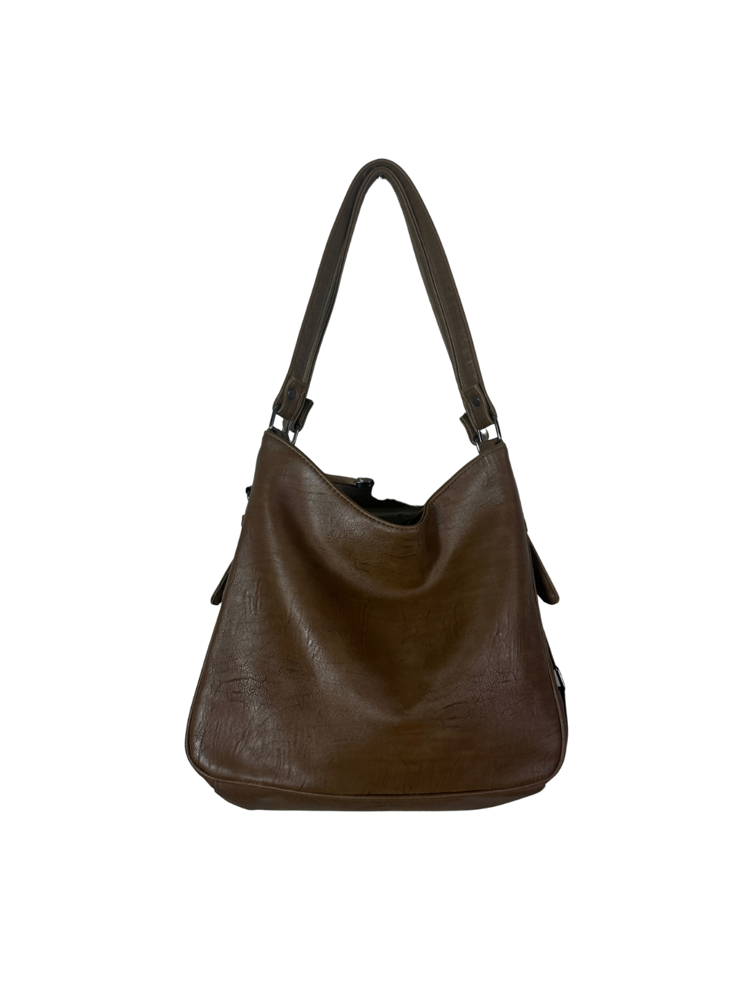Zara Two-Tone Slouchy Hobo Bag