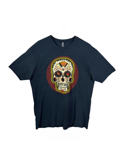 Next Level Skull Guitar Graphic T-Shirt XL