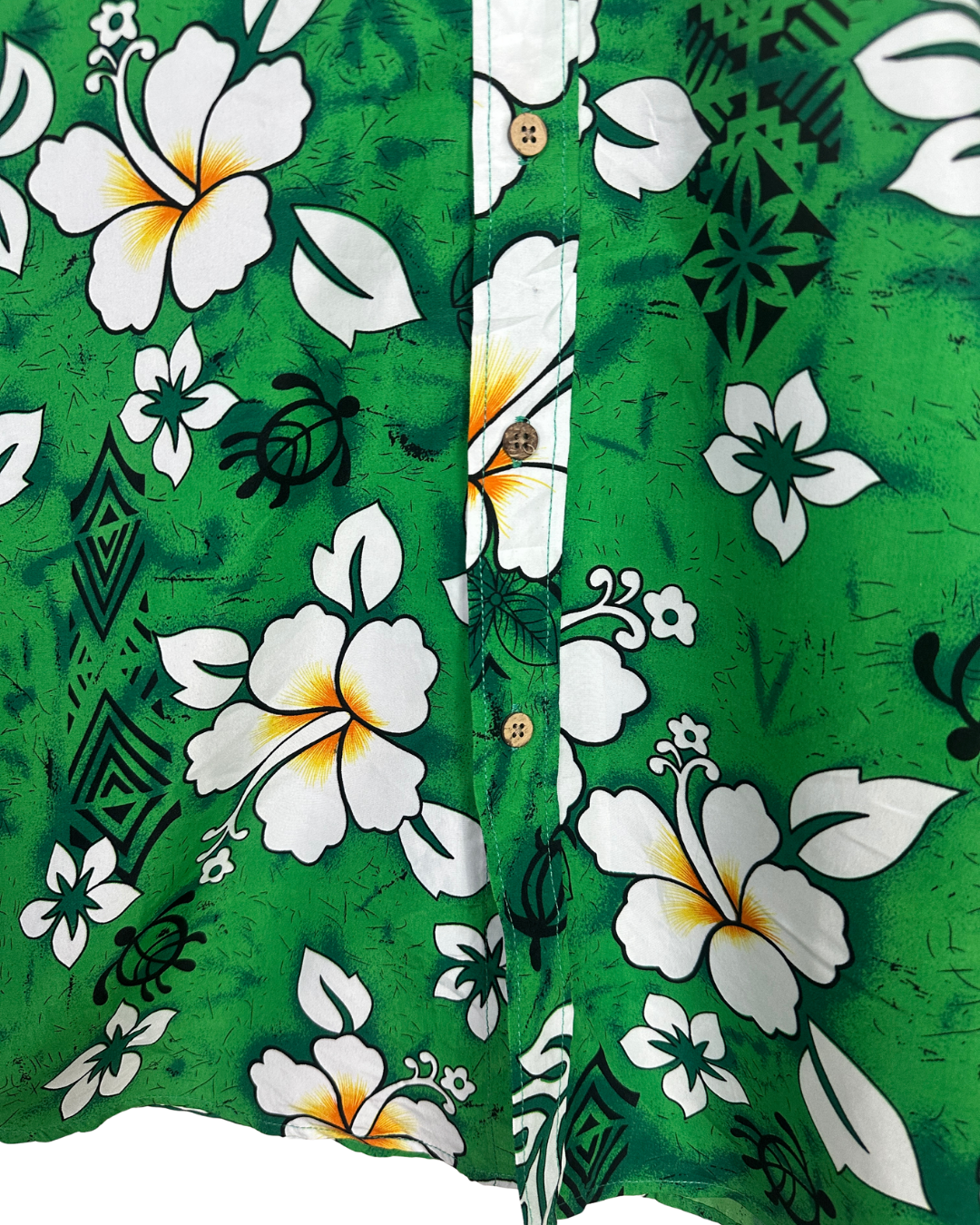 Green Hawaiian Shirt