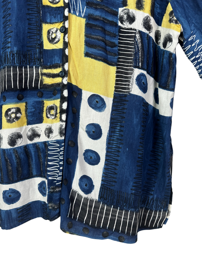 Vintage Abstract Geo Shirt 3XL