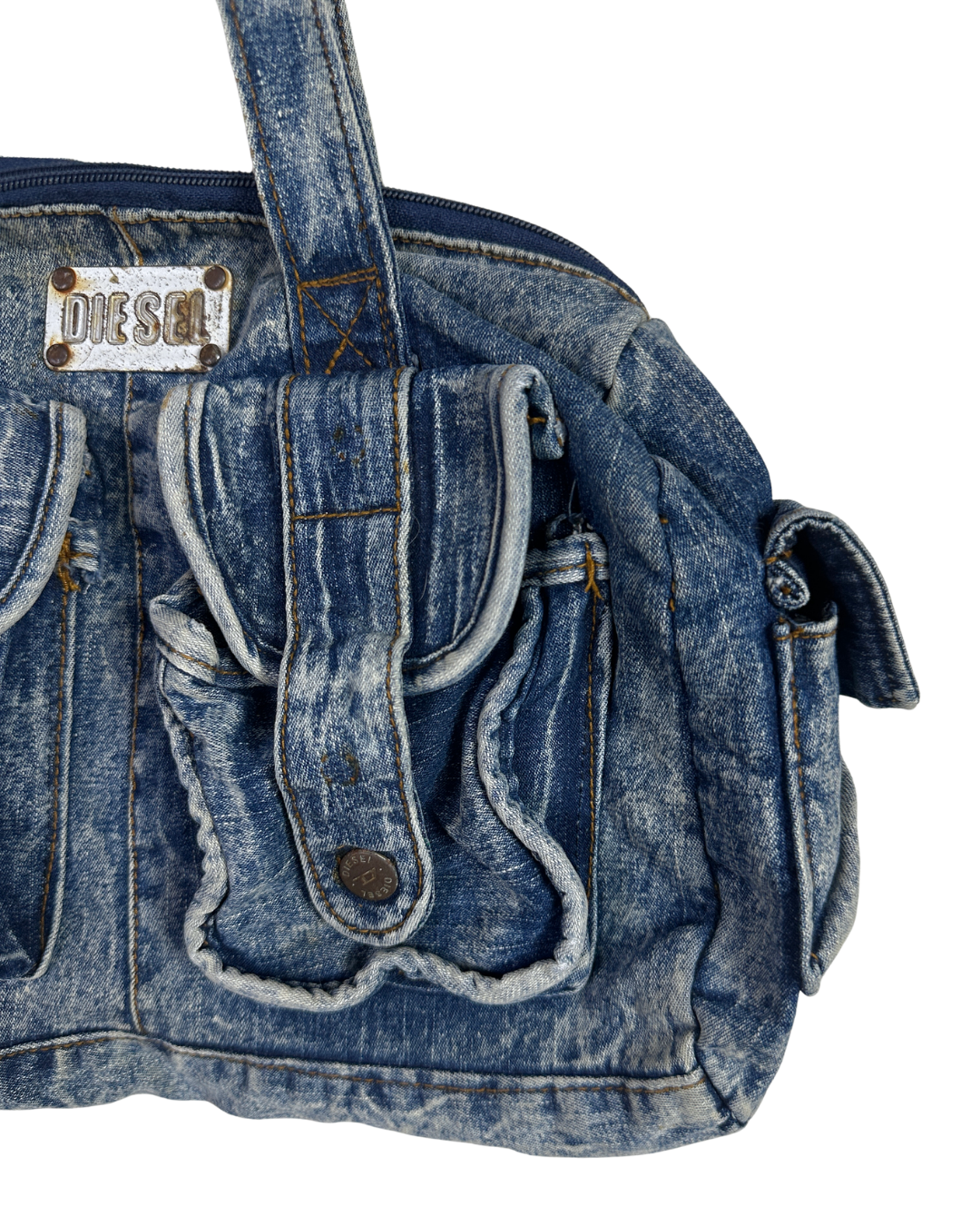 Vintage Y2K Diesel Denim Shoulder Bag