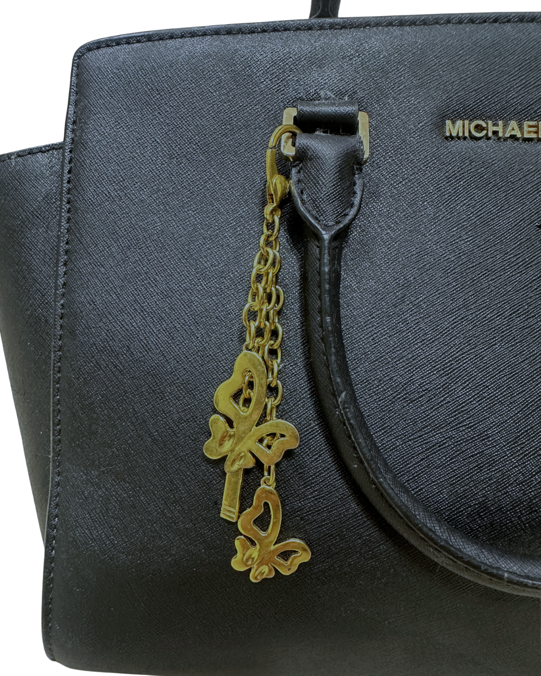 Michael Kors Selma Saffiano Leather Satchel