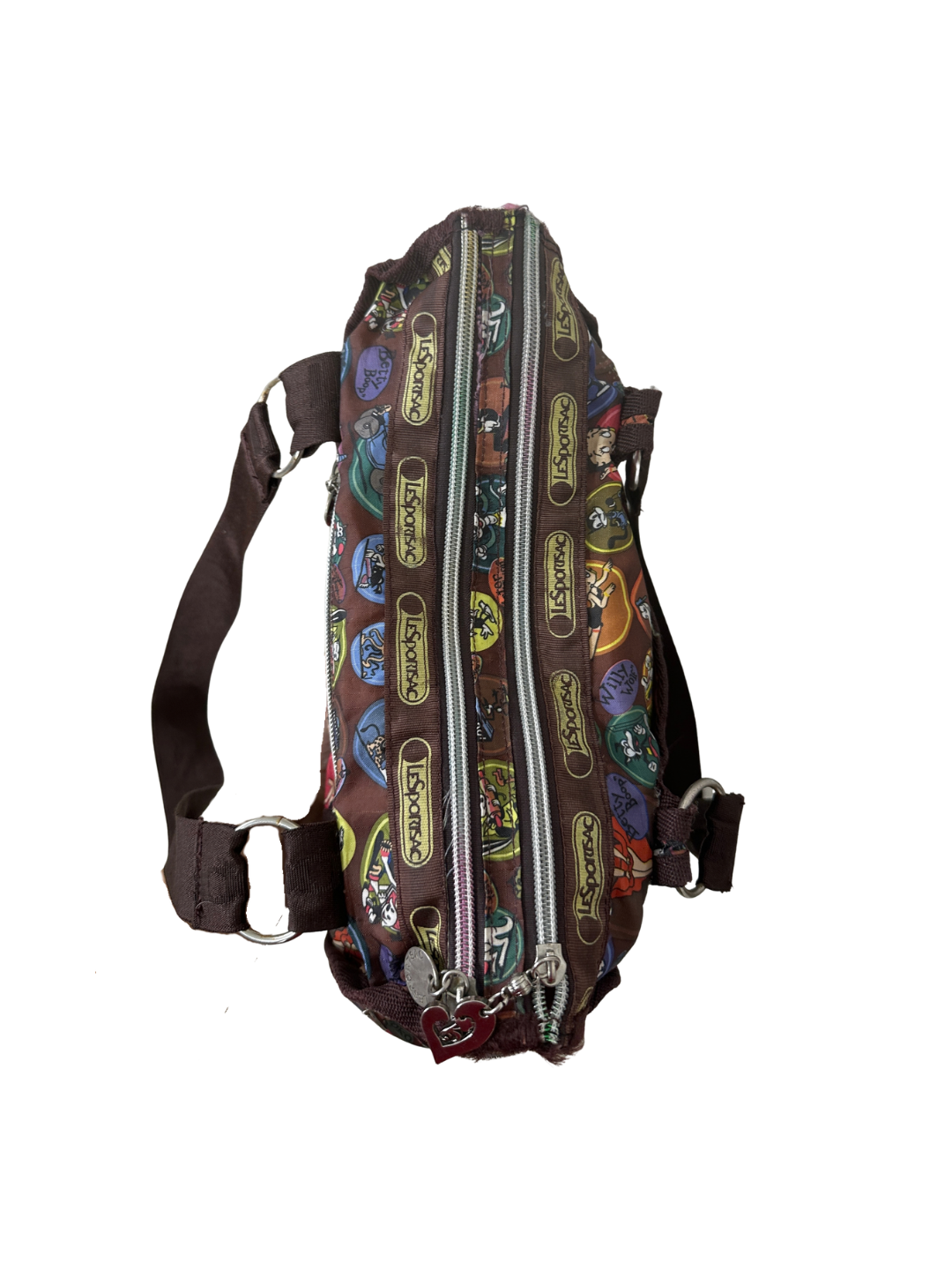 LeSportSAc Cartoon Print Bag
