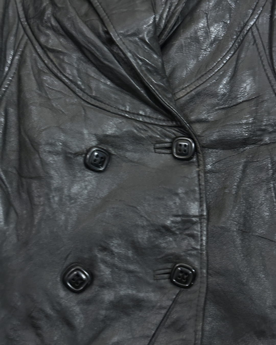 Vintage Papini Genuine Leather Jacket XL