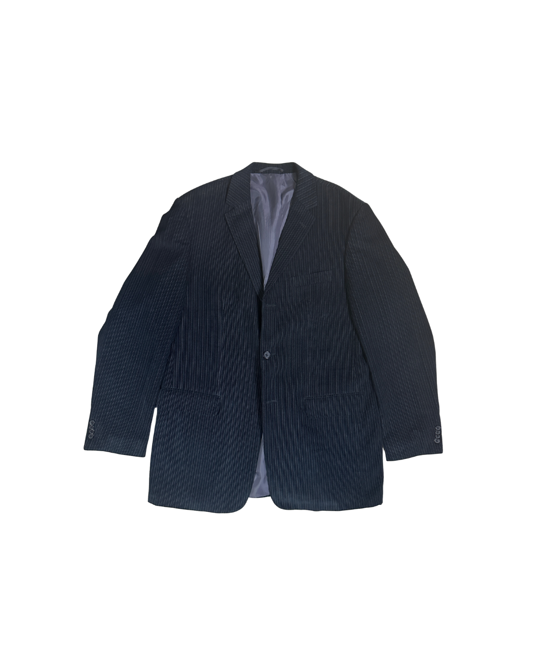 Angelo Litrico Pinstripe Cotton Blazer