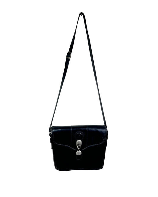 Vintage Genuine Leather Crossbody Bag
