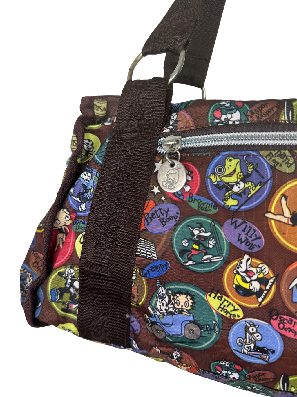 LeSportSAc Cartoon Print Bag