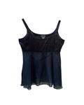 Fauna Cami Sheer Back-tie Top