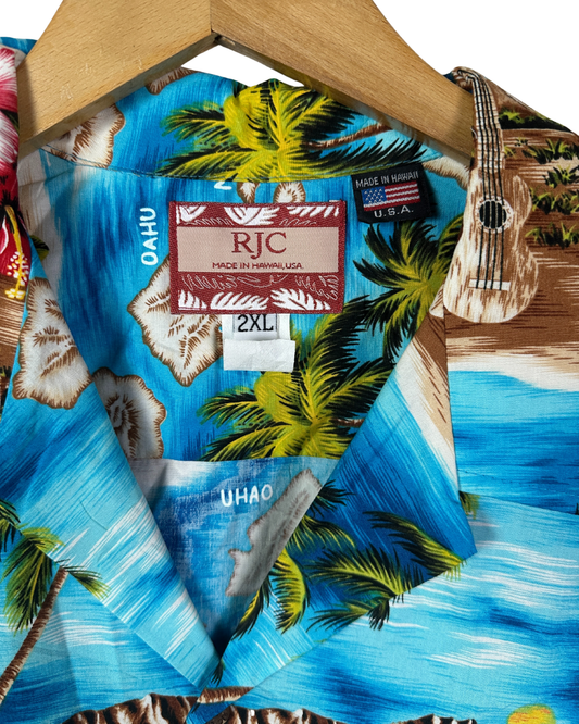 RJC Hawaiian Shirt 2XL