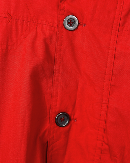 Vintage Puff Sleeve Orange Jacket -XL
