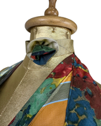 Handmade Upcycled Tie Vest Top with Choker