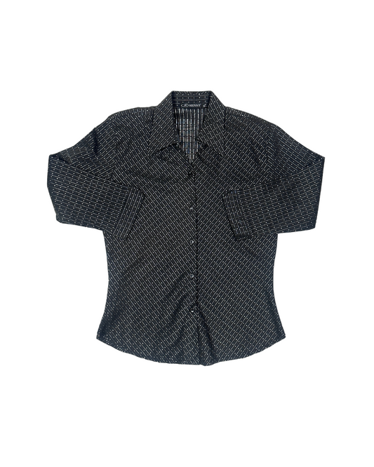 Retro Henny Micro Dot Fitted Shirt