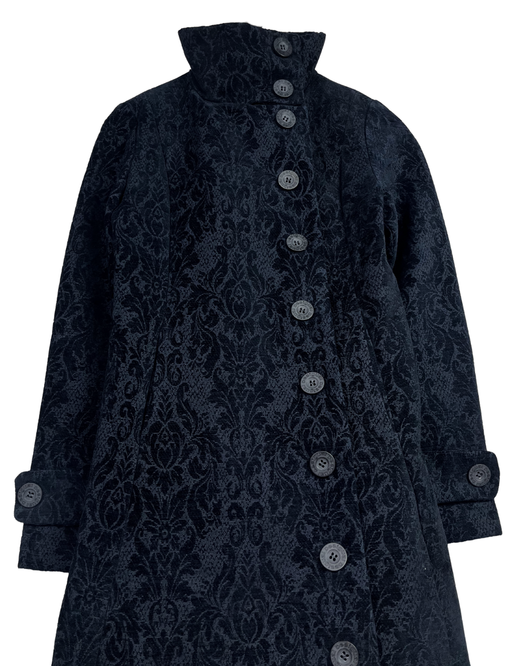 Desigual Women's Floral Pattern Coat - EU 36