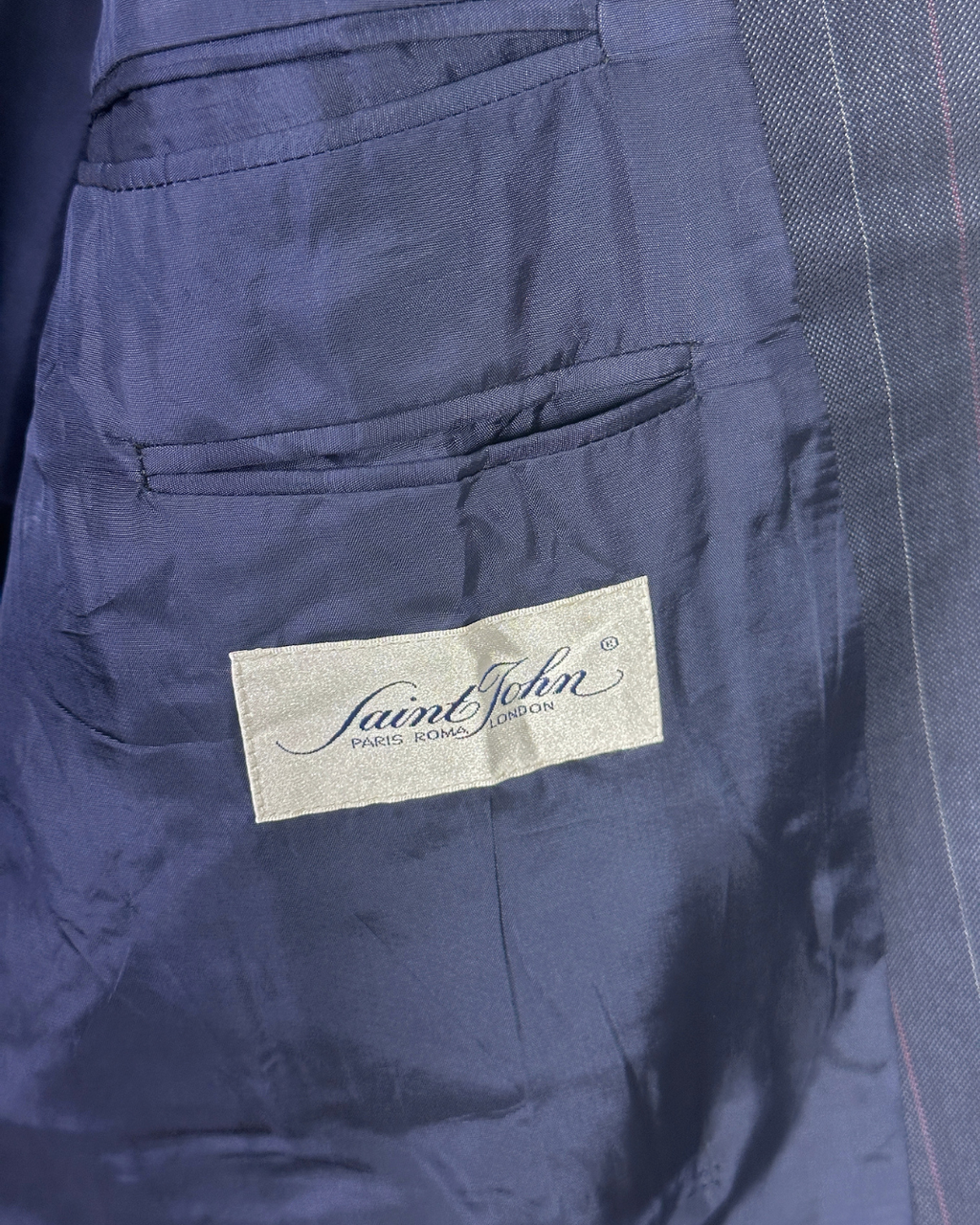 Saint John Pinstripe Blazer