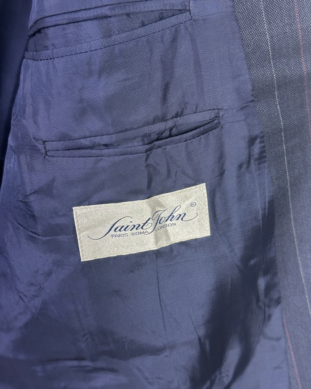 Saint John Pinstripe Blazer