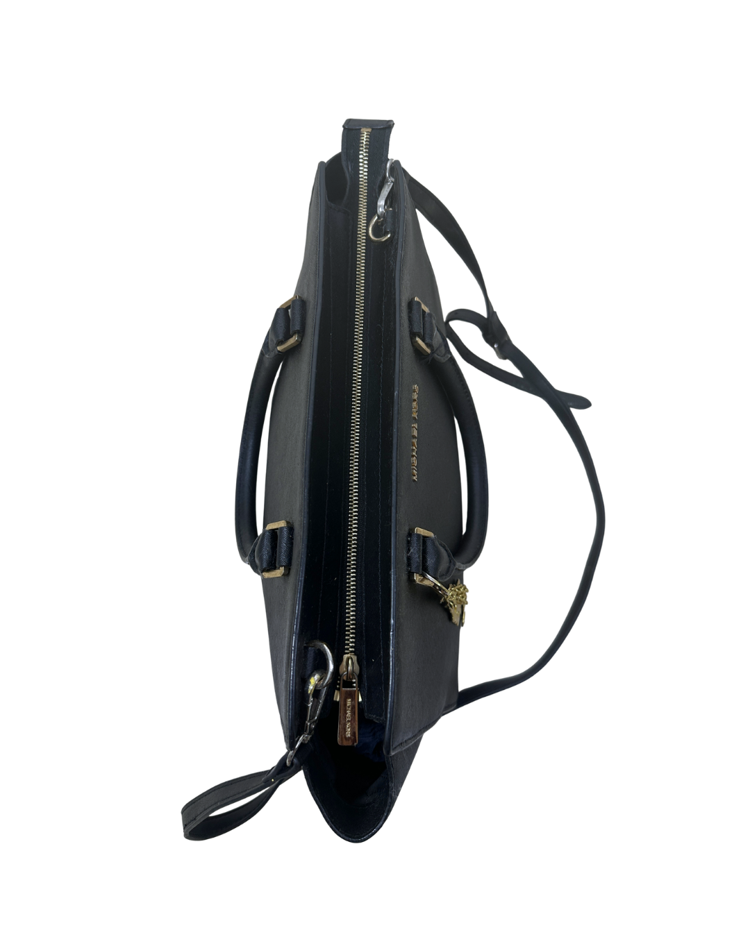 Michael Kors Selma Saffiano Leather Satchel