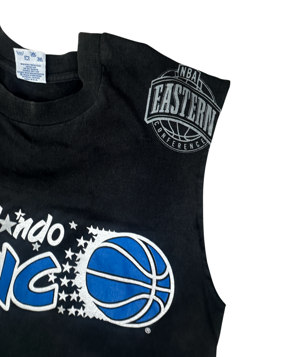 Vintage NBA Orlando Magic Sleeveless Graphic T-shirt - Large