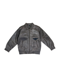 Vintage 90s 3 Suisses 'Le Chouchou' Genuine Leather Aviator Bomber Jacket