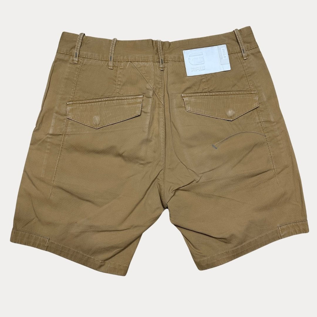 G-Star Raw Chino Khaki Shorts - W33