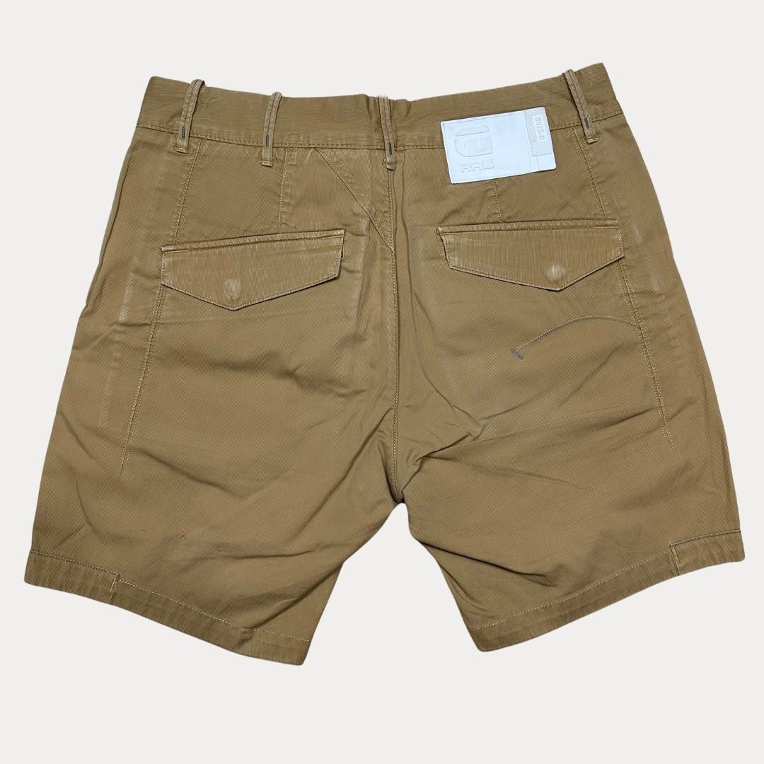G-Star Raw Chino Khaki Shorts - W33