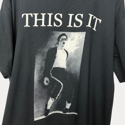 Gildan Michael Jackson This is It The Final Curtain Call T-shirt Large