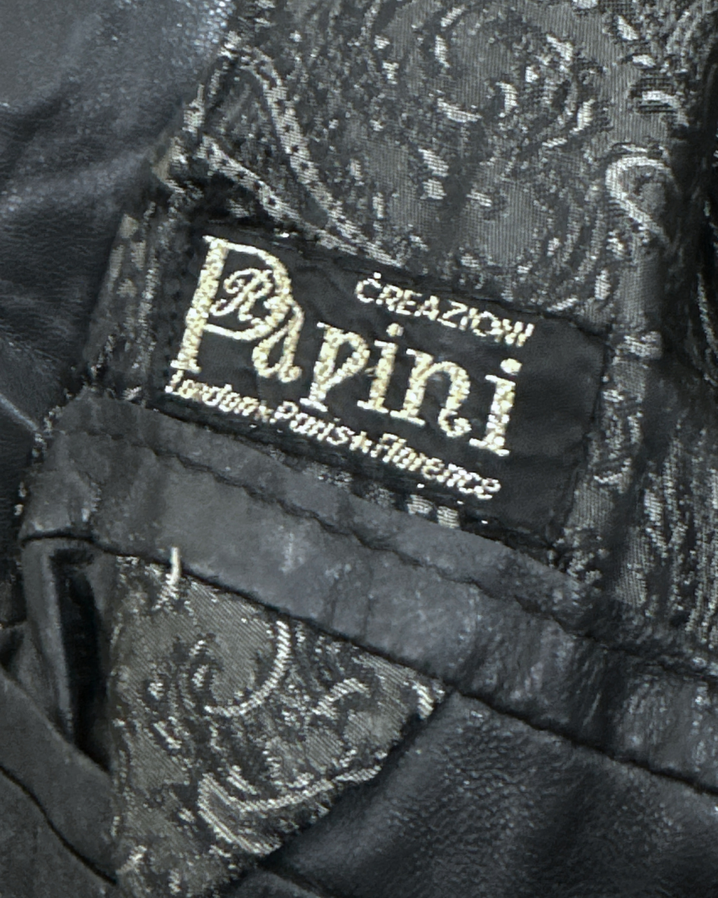 Vintage Papini Genuine Leather Jacket XL
