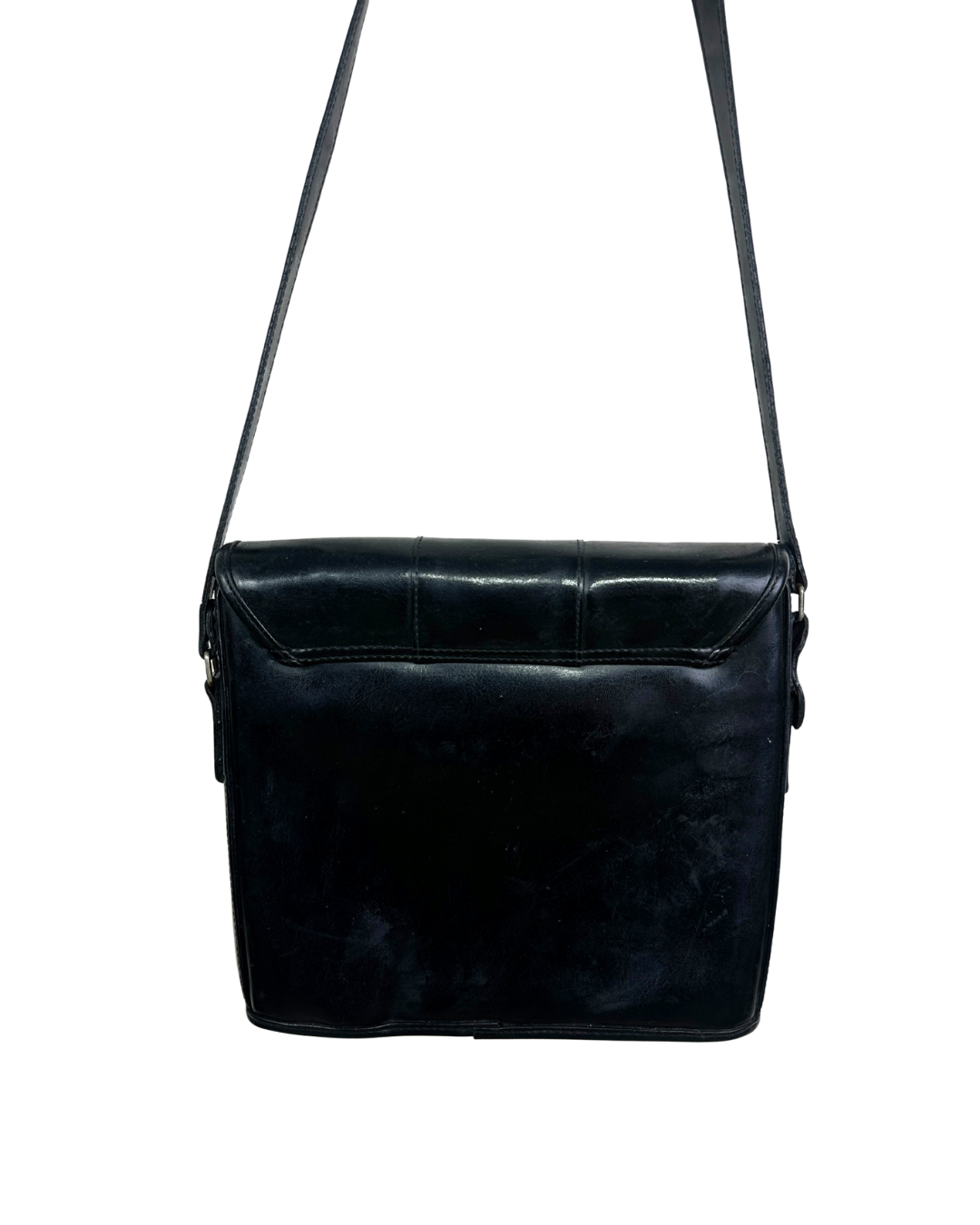 Vintage Genuine Leather Crossbody Bag
