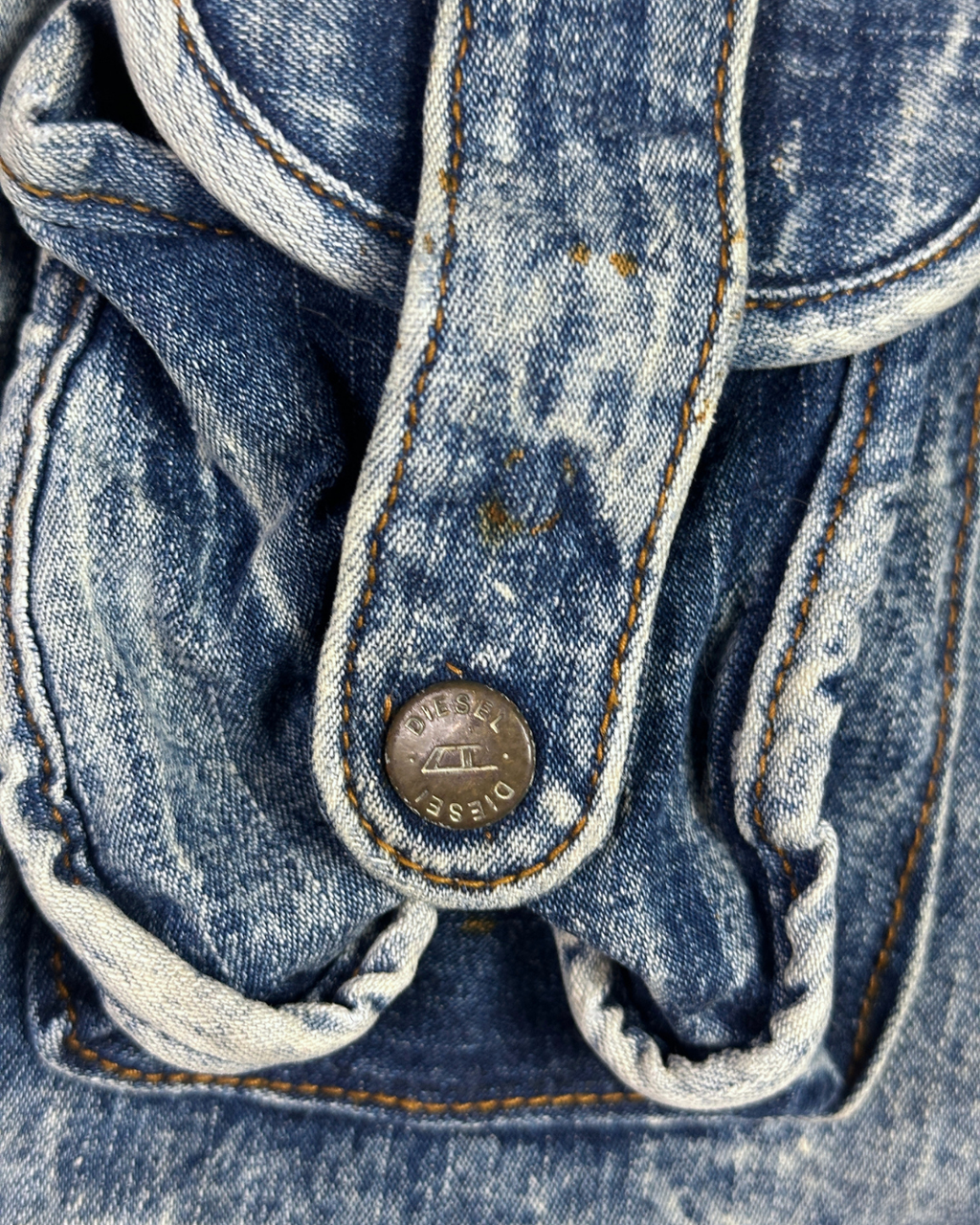 Vintage Y2K Diesel Denim Shoulder Bag