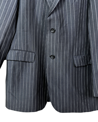 Vintage Strellson Pinstripe Full Suit - Size 48