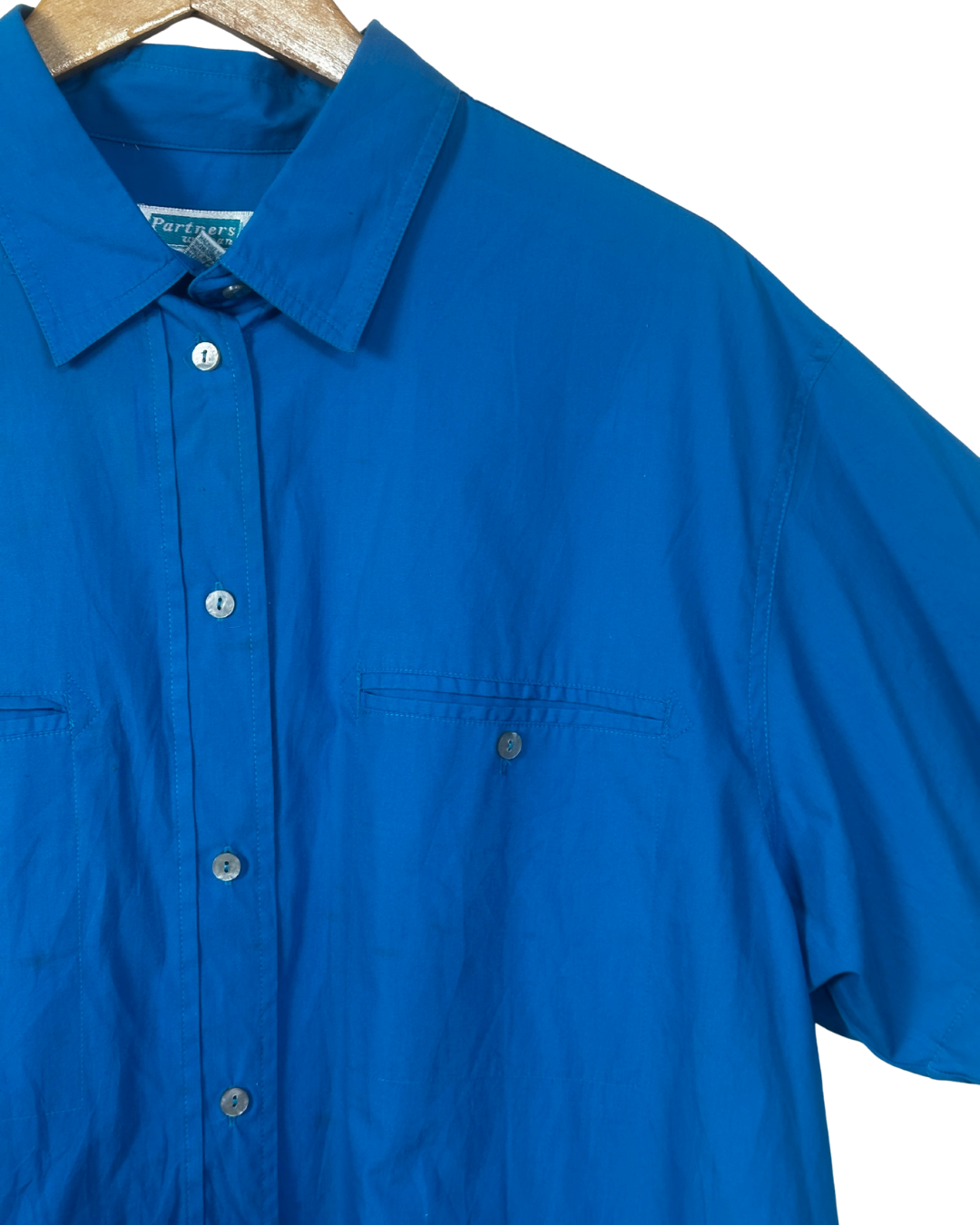Partners Button Up Women's Shirt - 2XL