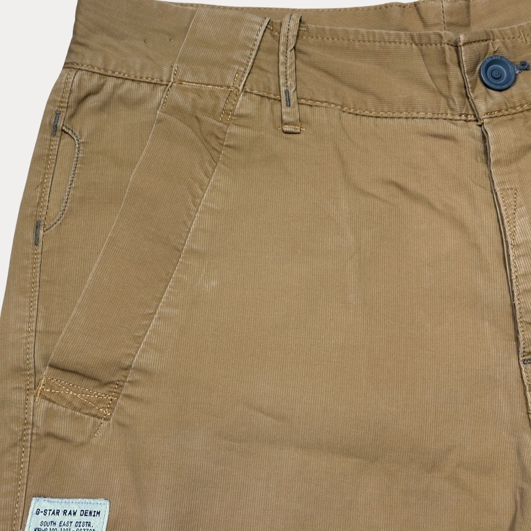 G-Star Raw Chino Khaki Shorts - W33