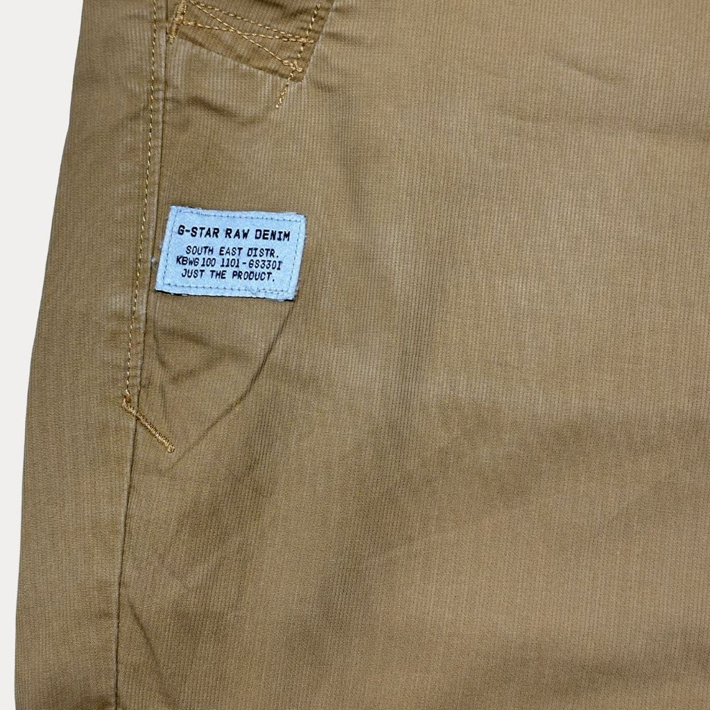 G-Star Raw Chino Khaki Shorts - W33