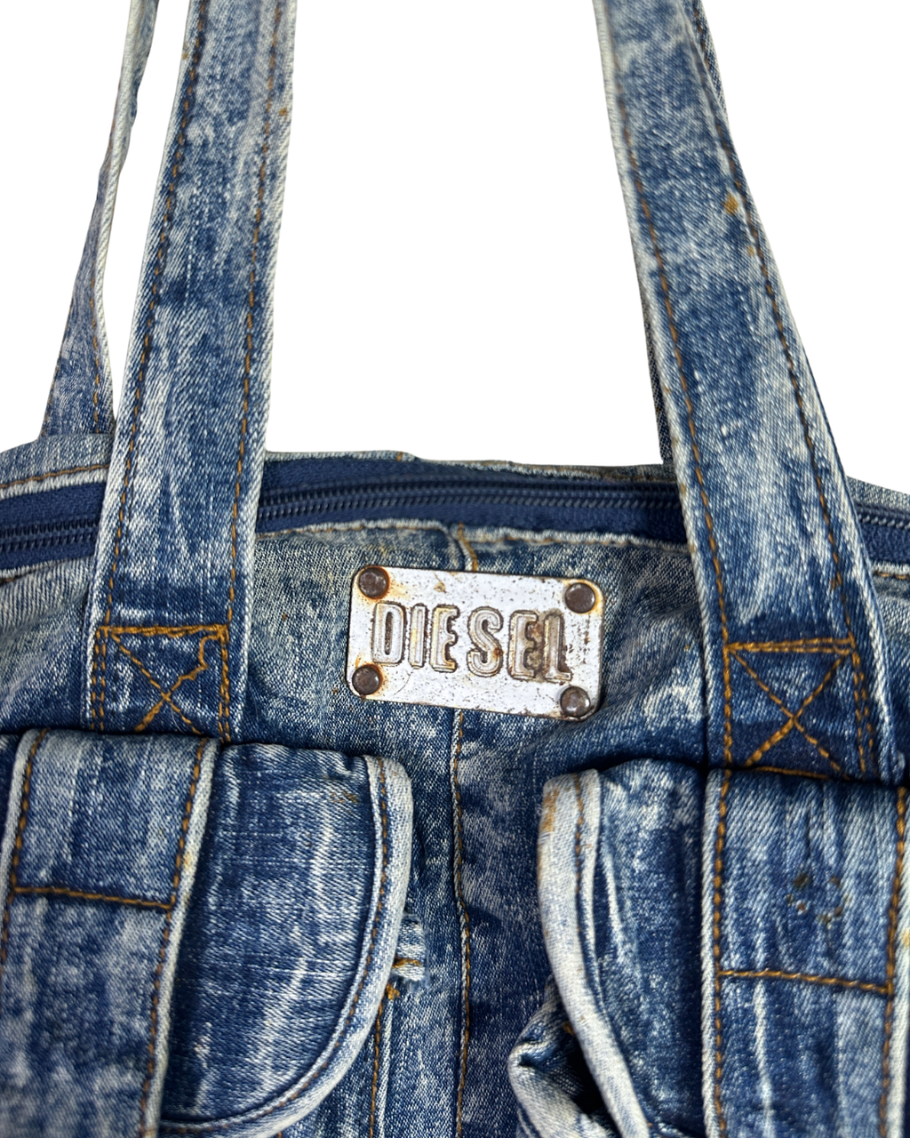 Vintage Y2K Diesel Denim Shoulder Bag
