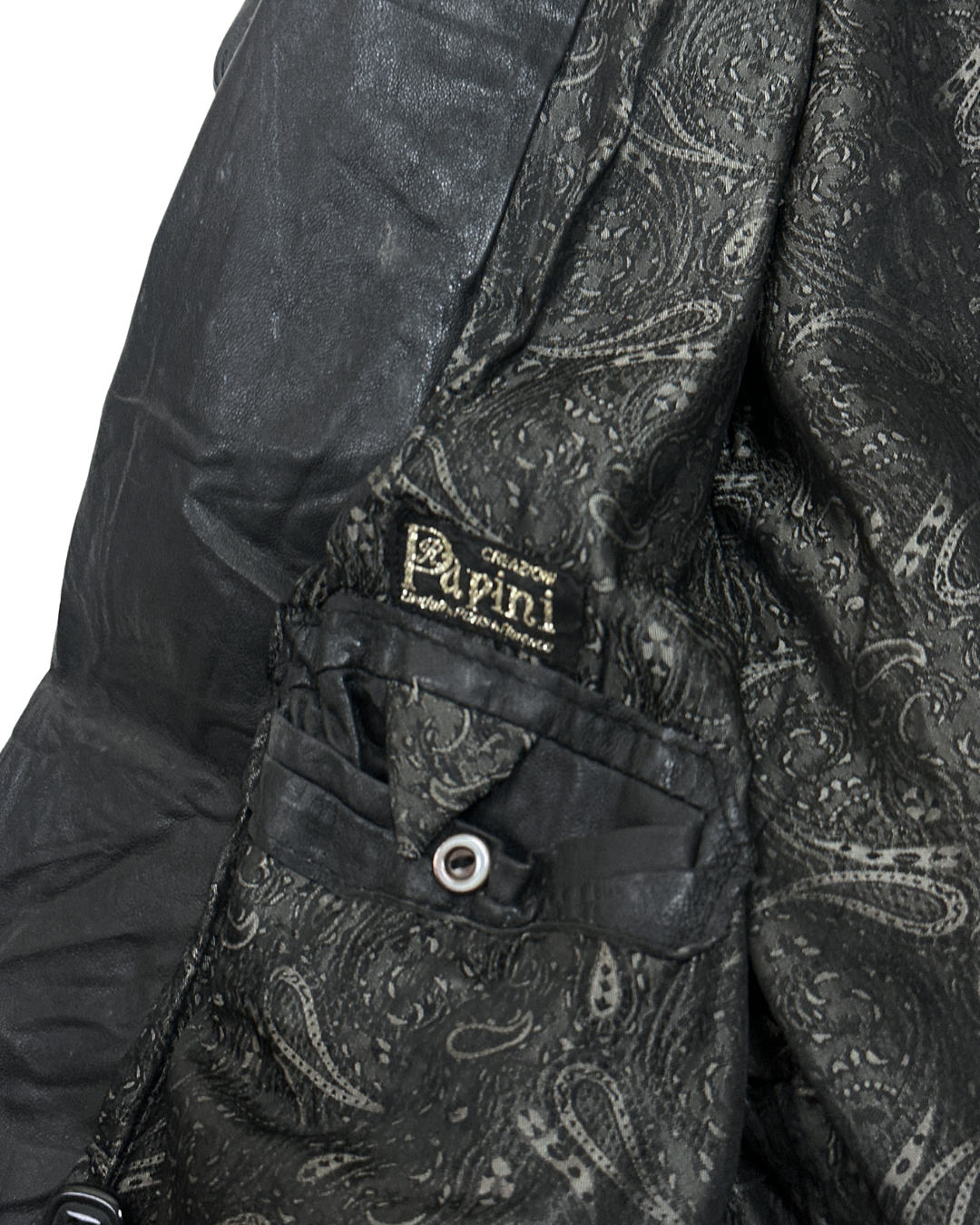 Vintage Papini Genuine Leather Jacket XL