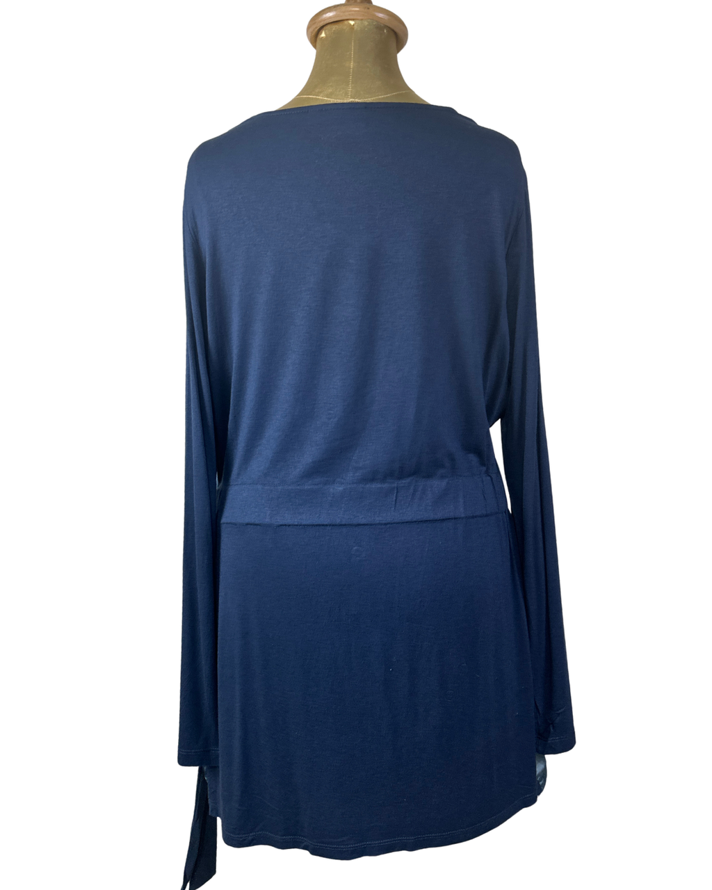 Y2K Laura di Sarpi Abstract Print Cowl Neck Mini Dress