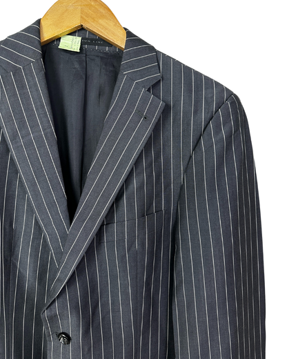 Vintage Strellson Pinstripe Full Suit - Size 48