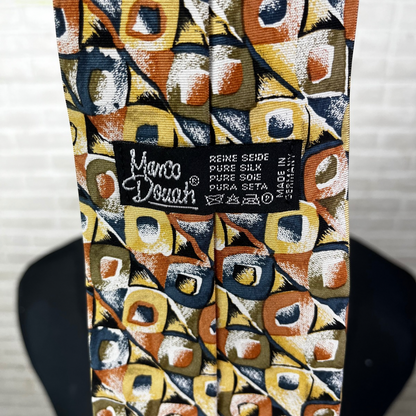 Vintage Marco Douah Silk Necktie 10 cm