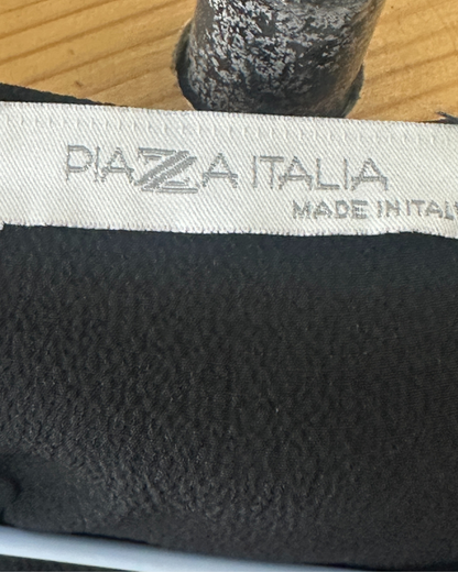Piazza Italia Embroidered Mesh Overlay Dress
