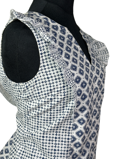 FatFace Sleeveless Printed Cotton Top