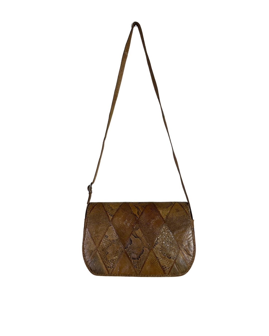 Genuine Snakeskin Crossbody Bag
