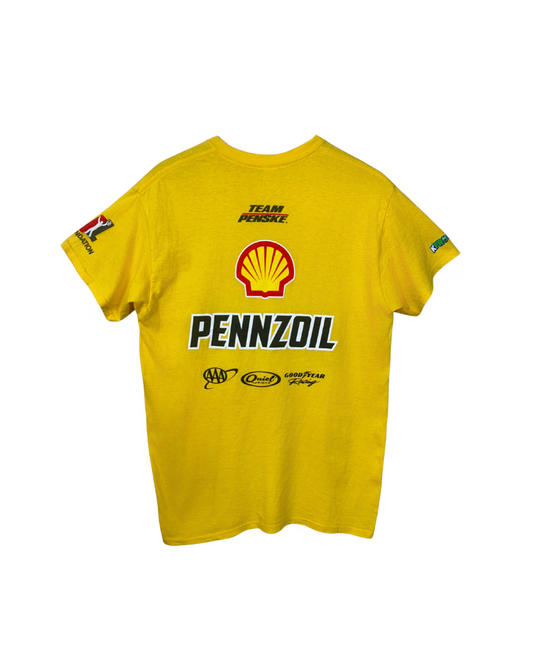 Vintage Shell Pennzoil Racing T-Shirt - Large