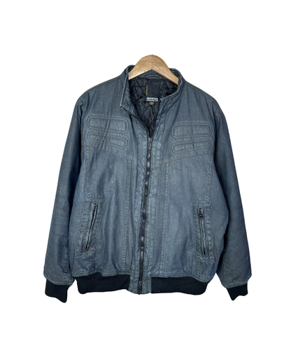 Smog Quilted Denim Style Jacket XL