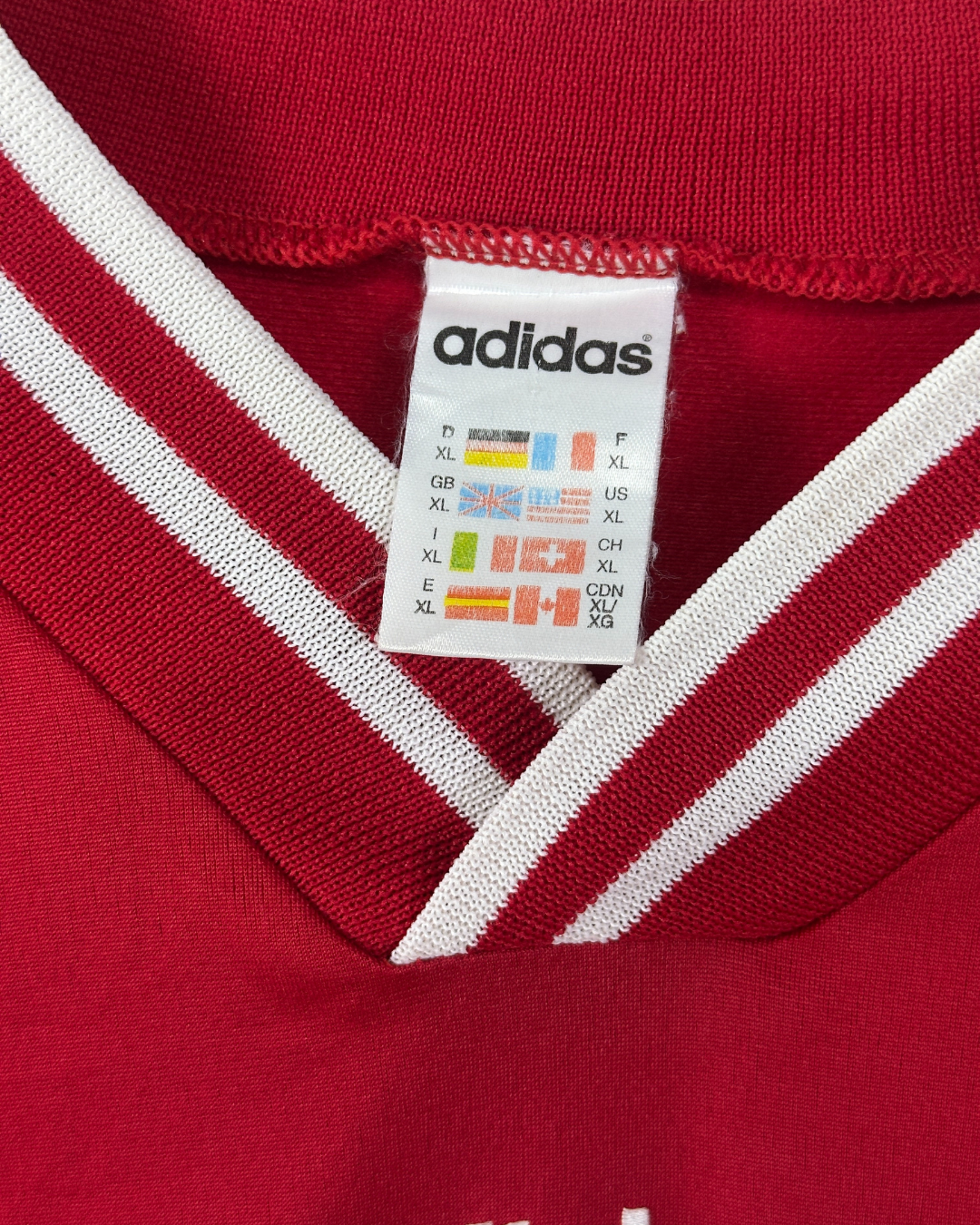 Vintage Adidas Monique Ranou Football Jersey Le Havane #11 Long Sleeve XL