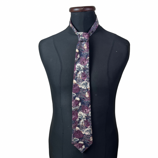 Jacques Plones Silk Necktie 8.5 cm