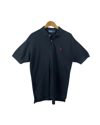 Ralph Lauren Black Polo Shirt Large